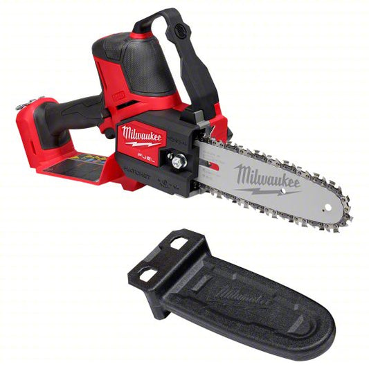 Pruning Saw: 8 in Bar Lg, Top Handle, Auto/Adj/Auto Chain Oiler, 18 V, Includes: Tool Only