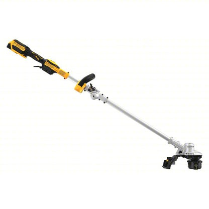 Battery-Powered String Trimmer Kit: 14 in Cutting Wd, Straight Shaft, 38 in Shaft Lg, 5.0 Ah