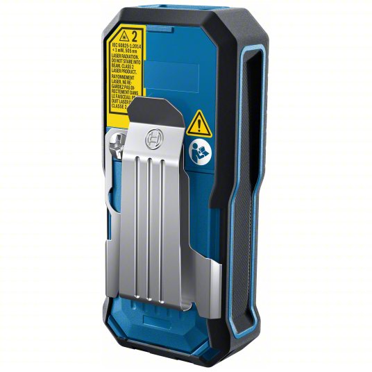 Laser Distance Meter: Inch, 6 in – 165 ft, ± 0.0625 in, AA, Rubber, Digital, Green, SAE