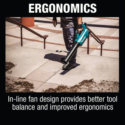 Battery-Powered Handheld Leaf Blower Kit: LXT®, 459 cfm Max. Air Flow, 116 mph Max. Air Speed