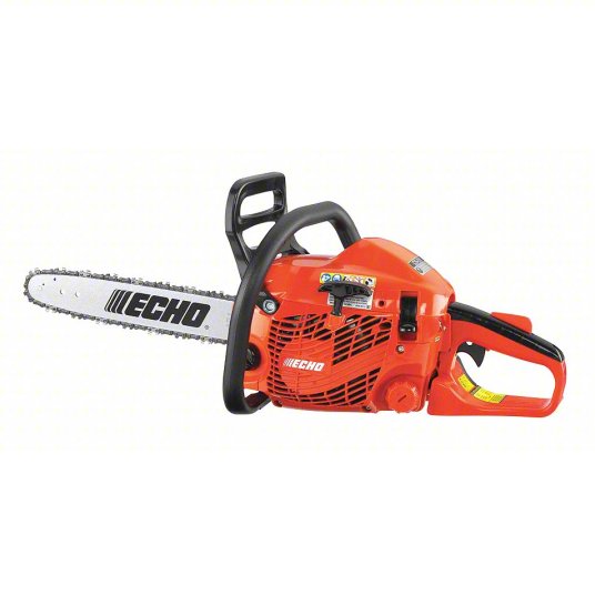 Gas-Powered Chainsaw: 14 in Bar Lg, Rear Handle, Auto Chain Oiler, 2 hp Horsepower, 30.48 cc