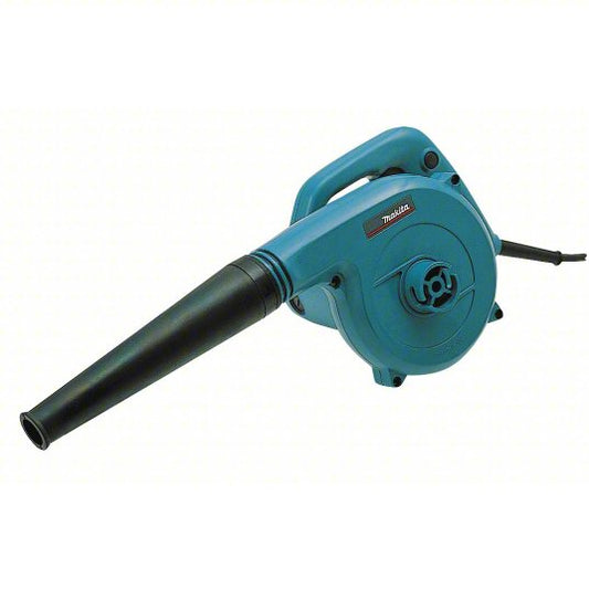 Corded Handheld Leaf Blower/Vacuum: 145 cfm Max. Air Flow, 203 mph Max. Air Speed, 1 Speeds