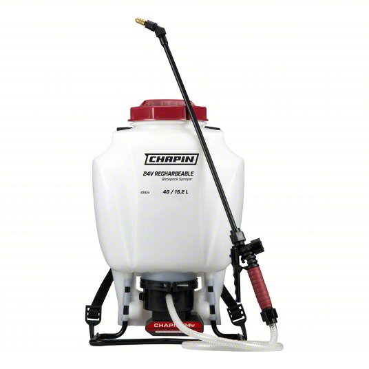 Cordless Backpack Sprayer: For Lawn, Garden and Agriculture, 4 gal Tank Capacity