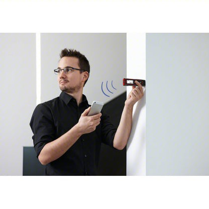 Laser Distance Meter: Area Measurement, Inch/Metric, 1/4 m – 200 ft, ± 1.5 mm, AAA, LCD