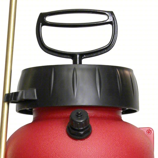 Handheld Sprayer: Spot, 3 gal Tank, Poly Tank, 25 ft Max Spray Distance, 60 psi, Adj Nozzle