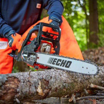 Gas-Powered Chainsaw: 14 in Bar Lg, Rear Handle, Auto Chain Oiler, 1.65 hp Horsepower, 34.4 cc