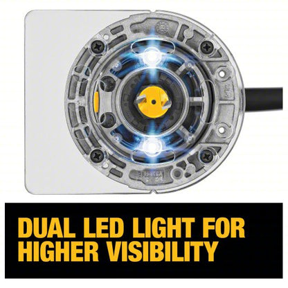 Router: Compact, Fixed and Plunge Base, 1.25 hp, Variable Speed, 27,000 RPM, 1/4 in Collet