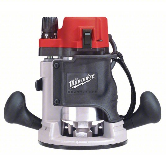 Router: Mid-Size, Fixed Base, 1.75 hp, Variable Speed, 24,000 RPM, 1/4 in_1/2 in Collet