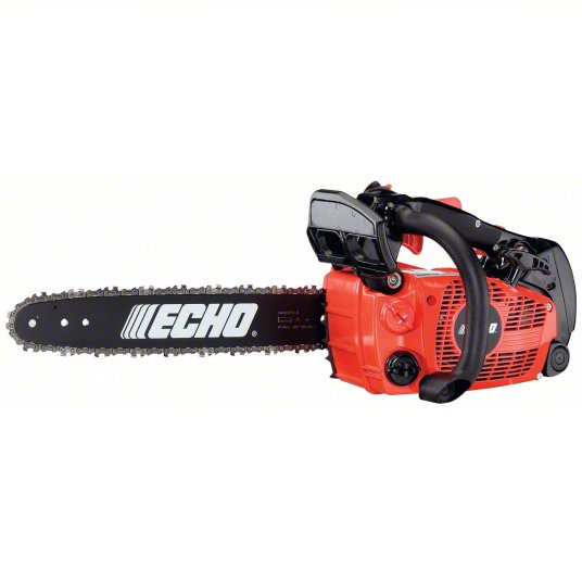 Gas-Powered Chainsaw: 14 in Bar Lg, Top Handle, Auto/Adj Chain Oiler, 2.1 hp Horsepower