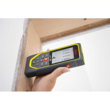 Laser Distance Meter: Metric, 0 m – 250 m, ± 1 mm, Li-Ion Rechargeable, ISP, Red