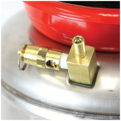 Handheld Sprayer: Spot, 3 1/2 gal Tank, Stainless Steel Tank, 25 ft Max Spray Distance