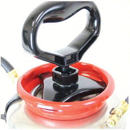 Handheld Sprayer: Spot, 3 1/2 gal Tank, Stainless Steel Tank, 25 ft Max Spray Distance