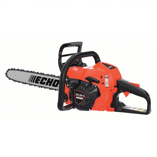 Gas-Powered Chainsaw: 16 in Bar Lg, Rear Handle, Auto/Adj/Auto Chain Oiler, 2.2 hp Horsepower