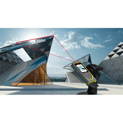 Laser Distance Meter: Metric, 0 m – 250 m, ± 1 mm, Li-Ion Rechargeable, ISP, Red