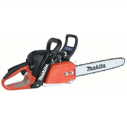 Gas-Powered Chainsaw: 16 in Bar Lg, Top Handle, Auto/Adj Chain Oiler, 3 hp Horsepower