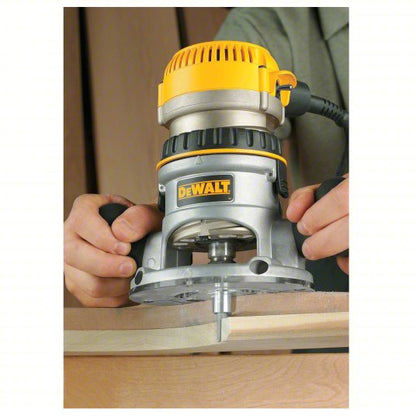 Router: Mid-Size, Fixed Base, 1.75 hp, Fixed Speed, 24,500 RPM, 1/4 in_1/2 in Collet, 120V AC