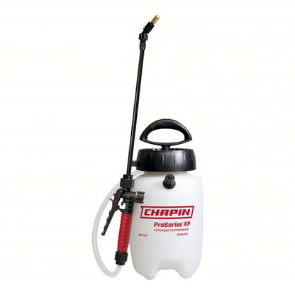 Handheld Sprayer: Spot, 1 gal Tank, Poly Tank, 25 ft Max Spray Distance, 60 psi, Adj Nozzle