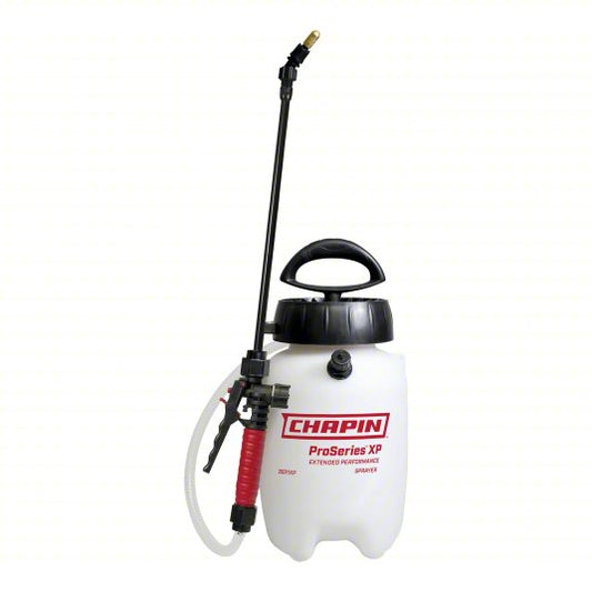 Handheld Sprayer: Spot, 1 gal Tank, Poly Tank, 25 ft Max Spray Distance, 60 psi, Adj Nozzle