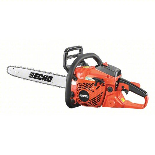 Gas-Powered Chainsaw: 18 in Bar Lg, Rear Handle, Auto/Adj Chain Oiler, 2.7 hp Horsepower