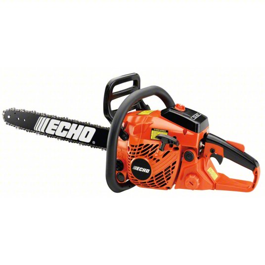 Gas-Powered Chainsaw: 18 in Bar Lg, Rear Handle, Auto/Adj Chain Oiler, 2.7 hp Horsepower