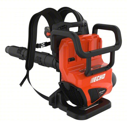 Battery-Powered Backpack Leaf Blower Kit: Cordless, 795 cfm Max Air Flow, 195 mph Max Air Speed