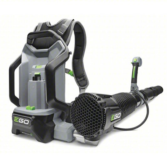 Battery-Powered Backpack Leaf Blower: Cordless, 600 cfm Max Air Flow, 145 mph Max Air Speed