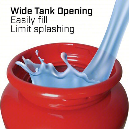 Handheld Sprayer: Spot, 3 1/2 gal Tank, Steel Tank, 25 ft Max Spray Distance, 60 psi