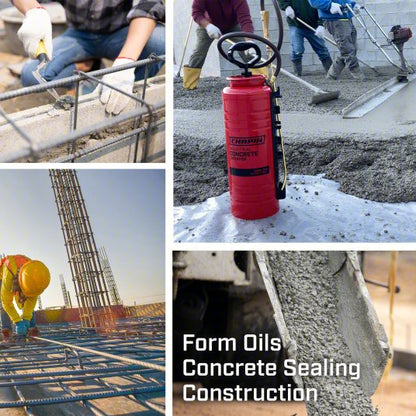 Handheld Sprayer: Spot, 3 1/2 gal Tank, Steel Tank, 25 ft Max Spray Distance, 60 psi