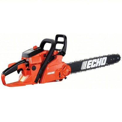 Gas-Powered Chainsaw: 18 in Bar Lg, Rear Handle, Auto/Adj Chain Oiler, 2.7 hp Horsepower