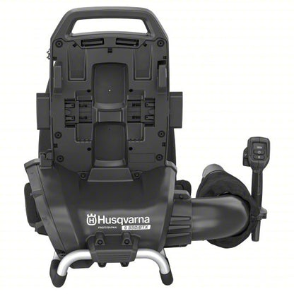 Battery-Powered Backpack Leaf Blower: Cordless, 452.03 cfm Max Air Flow, 65 dB or Less