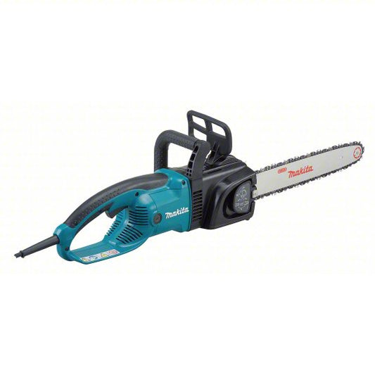 Corded Chainsaw: 16 in Bar Lg, Rear Handle, Auto Chain Oiler, 120 V, Corded