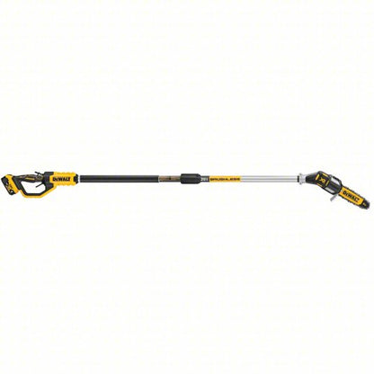 Battery-Powered Pole Saw Kit: 8 in Blade Lg, 7 ft to 15 ft Reach, 4.0 Ah, 20 V