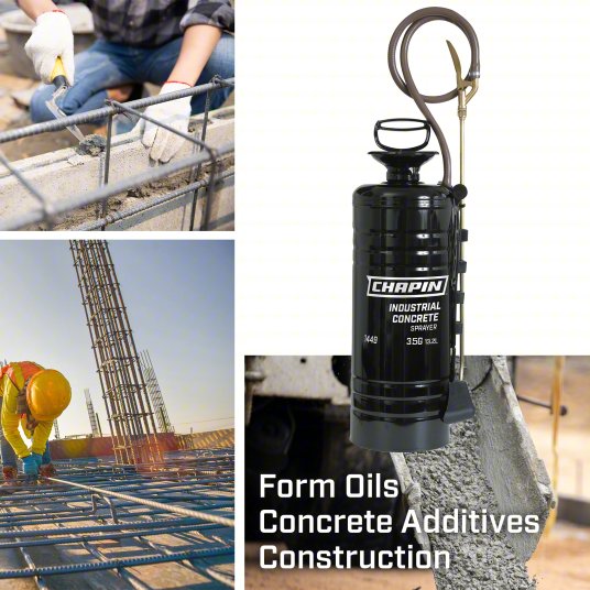 Handheld Sprayer: Spot, 3 1/2 gal Tank, Steel Tank, 3 ft Max Spray Distance, 60 psi