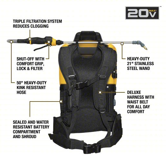 Compressed Air Sprayers: For Lawn, Garden and Agriculture, Mix-in-Tank, 4 gal Tank Capacity
