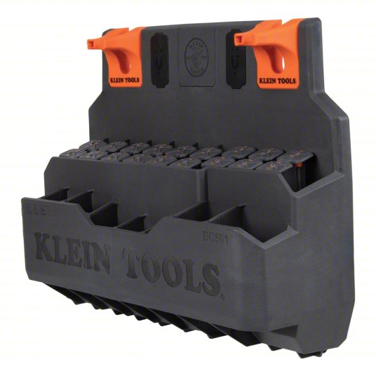 Hard Tool Storage Module: 4 5/8 in W x 11 3/16 in H, Black/Gray/Orange, Plastic