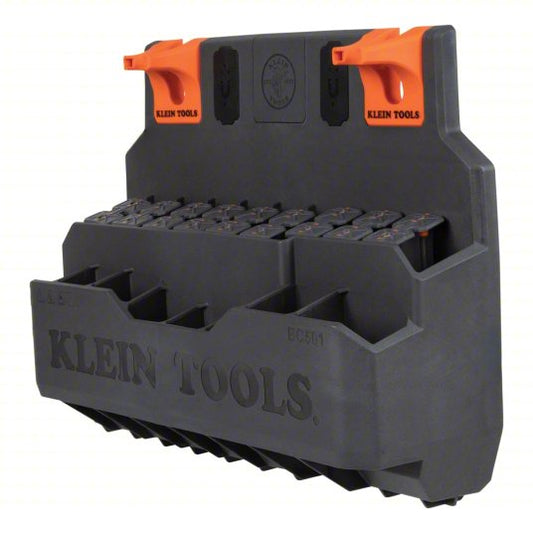 Hard Tool Storage Module: 4 5/8 in W x 11 3/16 in H, Black/Gray/Orange, Plastic