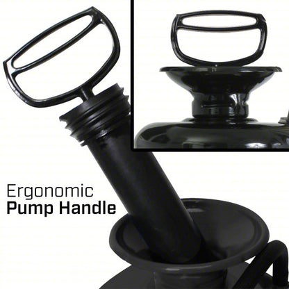 Handheld Sprayer: Spot, 3 1/2 gal Tank, Steel Tank, 3 ft Max Spray Distance, 60 psi