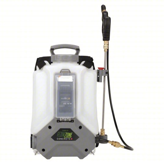 Cordless Backpack Sprayer: For Concrete Stains, Dyes and Sealants, 4 gal Tank Capacity
