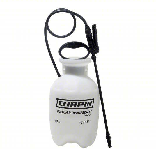 Handheld Sprayer: Spot, 1 gal Tank, Poly Tank, 25 ft Max Spray Distance, 60 psi, Adj Nozzle
