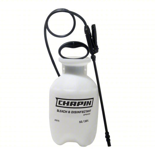 Handheld Sprayer: Spot, 1 gal Tank, Poly Tank, 25 ft Max Spray Distance, 60 psi, Adj Nozzle