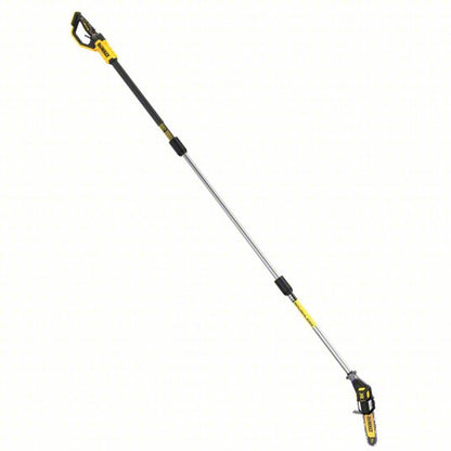 Battery-Powered Pole Saw: 8 in Blade Lg, 7 ft to 15 ft Reach, 20 V, Includes: Tool Only