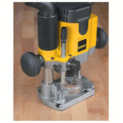 Router: Mid-Size, Plunge Base, 2 hp, Variable Speed, 24,000 RPM, 1/4 in_1/2 in Collet