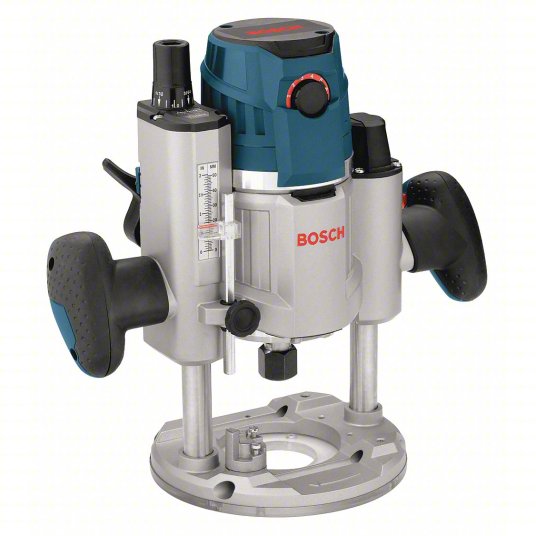 Router: Mid-Size, Plunge Base, 2.3 hp, Variable Speed, 25,000 RPM, 1/2 in Collet, Soft-Start