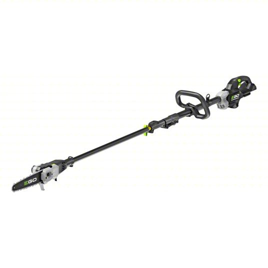 Battery-Powered Pole Saw: 10 in Blade Lg, 1 1/16 ft to 12 1/2 ft Reach, 56 V, Battery-Powered