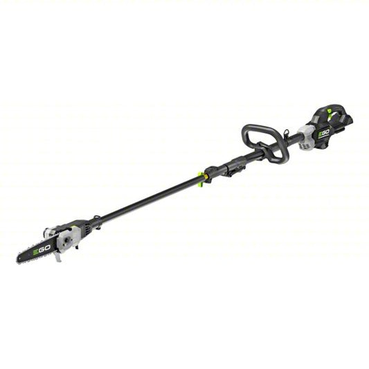 Battery-Powered Pole Saw: 10 in Blade Lg, 1 1/16 ft to 12 1/2 ft Reach, 56 V, Battery-Powered