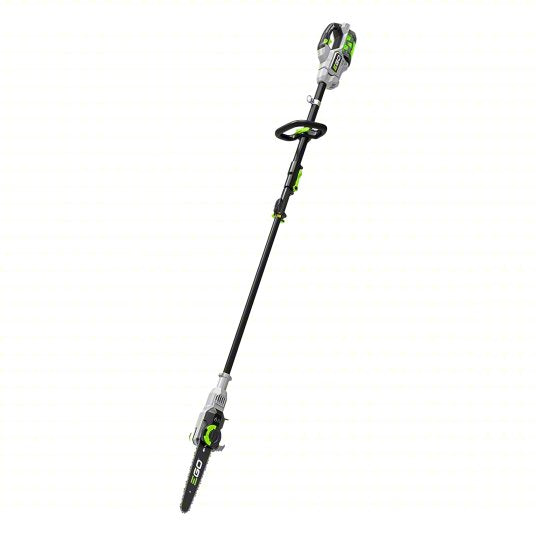 Battery-Powered Pole Saw: 10 in Blade Lg, 10 15/16 ft to 13 ft Reach, 56 V, Includes: Tool Only