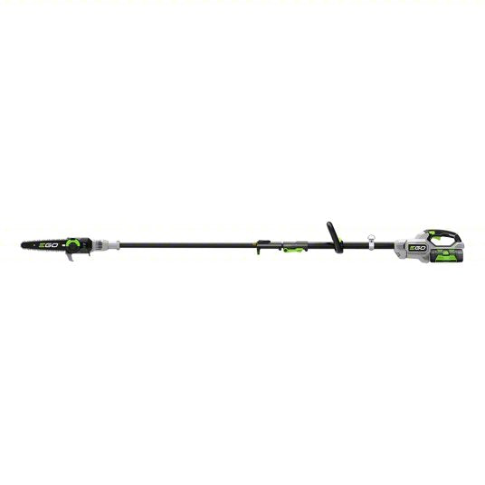 Battery-Powered Pole Saw: 10 in Blade Lg, 10 15/16 ft to 13 ft Reach, 56 V, Includes: Tool Only