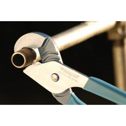 Tongue and Groove Plier: Parrot, Groove Joint, 1 1/8 in Max Jaw Opening, 9 1/2 in Overall Lg