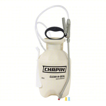 Handheld Sprayer: Spot, 1 gal Tank, Poly Tank, 25 ft Max Spray Distance, 60 psi, Adj Nozzle