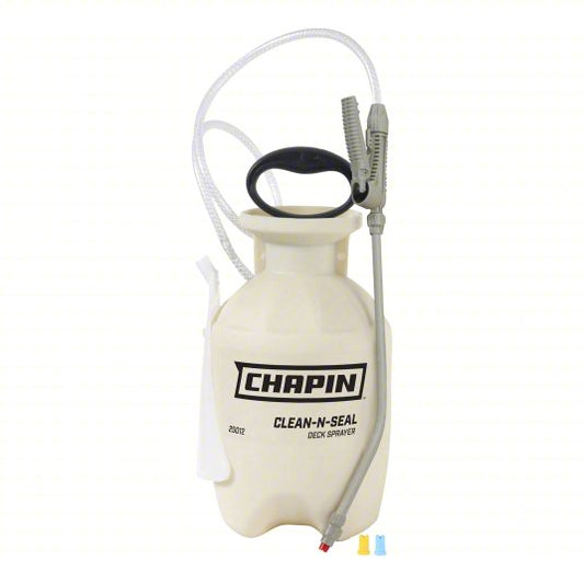 Handheld Sprayer: Spot, 1 gal Tank, Poly Tank, 25 ft Max Spray Distance, 60 psi, Adj Nozzle
